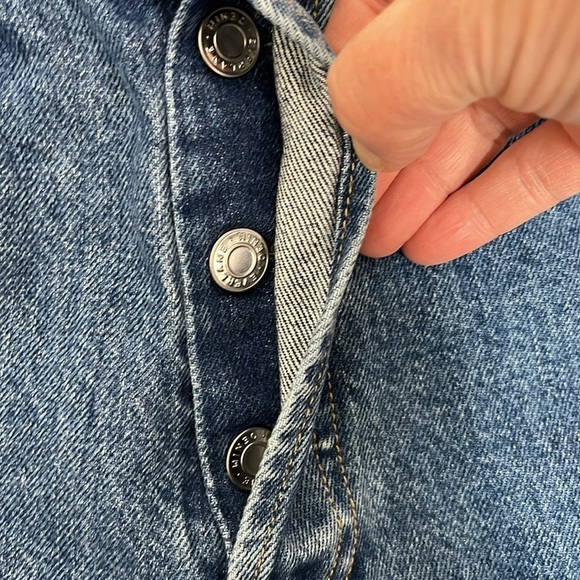 Everlane Womens Blue Jeans The Curvy '90s Cheeky Straight Size 27 Ankle - Picture 6 of 16